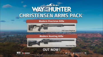 狩猟ゲーム『Way of the Hunter』に銃器メーカー「Christensen Arms」とのコラボDLCが配信！