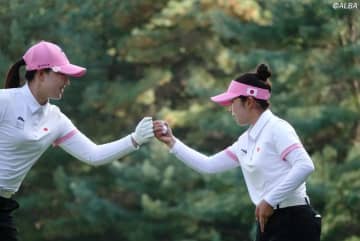 山下美夢有＆竹田麗央組がドローで日本は1分け1敗、0.5ptを獲得　米国が唯一の2連勝でA組首位発進