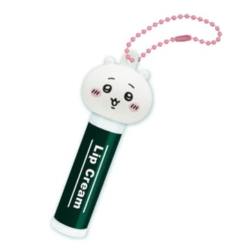 「ちいかわ」ハチワレ、うさぎたちがリップのフタにちょこん♪  キャップマスコットが登場！これでもうリップなくさない!?