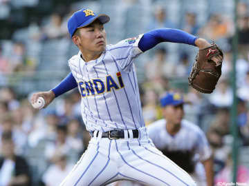 ロッテが高校生ナンバーワン右腕・健大高崎の石垣元気の交渉権を獲得！