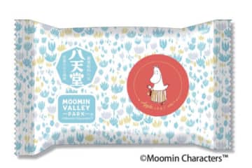 ムーミンデザイン八天堂「くりーむパン りんご」 ムーミンバレーパークで限定販売
