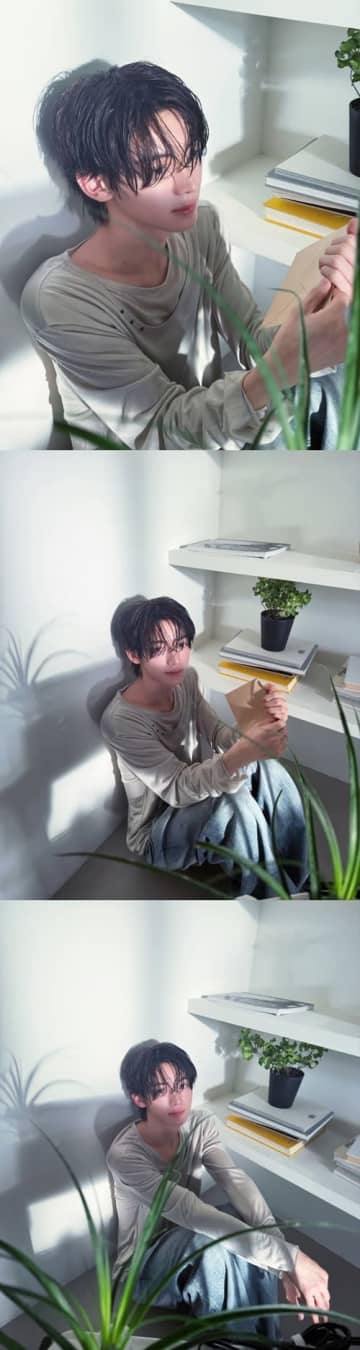 まさに“美少年”…TWS・ハンジン、濡れ髪からのぞく儚い眼差しにファン悶絶「天使なの？」【PHOTO】