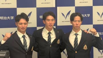西武ドラ1明治大学・小島大河「素晴らしいピッチャー陣がたくさんいる」