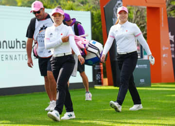 米女子ゴルフ、日本は1分け1敗　団体対抗戦1次リーグが開幕
