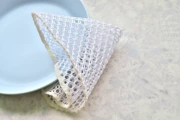 もうスポンジには戻れない！？食器洗いの新定番「あみたわし」