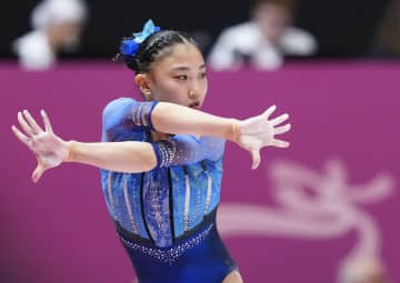 岸里奈6位、杉原愛子は7位　世界体操の女子個人総合