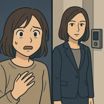 「急遽、私が代理で来ました」家庭訪問に現れた先生を名乗る女性。実はそんな先生はいなかった【短編小説】