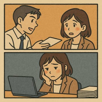「明日の朝までにやっといて」仕事を丸投げしてくる先輩。彼が定時で帰っていた衝撃のワケとは【短編小説】