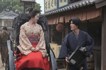 「このまま東京で…」銀二郎とトキの人力車デートにＳＮＳ反響