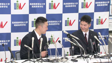 健大高崎の石垣元気&佐藤龍月「いなければここまで成長できなかった」互いに存在に感謝