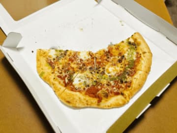 ピザの大箱、折ってみたら…冷蔵庫にそのまま入る〈ピザ用小箱〉が便利すぎる！