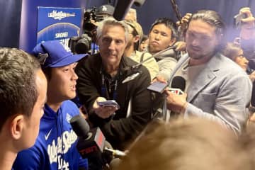 大谷翔平へブッコミ質問「なんでオレに」　偶然すぎる因縁…敵軍主砲が聞いた理由