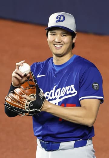 ドジャース大谷、チーム一丸強調　ワールドシリーズ25日開幕