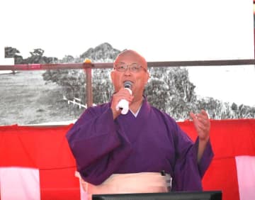 元力士・大至さん　音楽チーム　各地で公演、平和歌う　「人生迷った人の支えに」　茨城