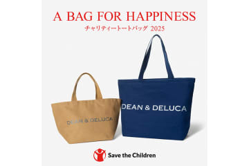 DEAN & DELUCA「チャリティートートバッグ 2025」は11月1日発売！　今年はラピスブルーとカフェオレ