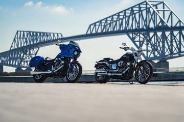 「ブレイクアウト」と「ローライダーST」ハーレーダビッドソンの最新クルーザーに触れる