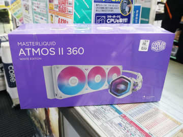 Cooler Masterの白い簡易水冷クーラー「MasterLiquid 360 Atmos II Pixel LED White」が発売