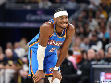 サンダーのSGAがペイサーズ戦で自己最多55得点…開幕2試合で90得点超えはNBA史上4人目