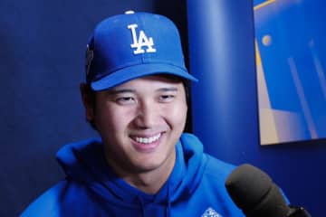 大谷会見でまさかの質問「オレのこと嫌いなの？」　突然乱入の“現役戦士”に日米爆笑