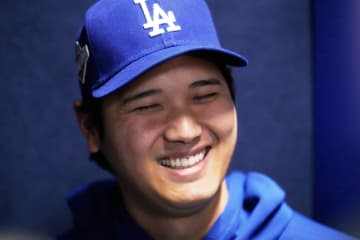 大谷翔平「前回はかなりブーイングがあったので」と苦笑い　敵地に乗り込みWS初戦に挑む　ブーイングは「野球に対する愛じゃないかな」と理解示す