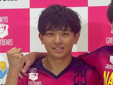 東京GBの大前隆貴が練習中の負傷で右第四中手骨骨折の大ケガ…