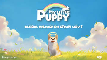 天国でパパを迎えに行くコーギーの物語「My Little Puppy」がSteamにて11月7日に発売