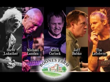 スティーヴ・ルカサー＆マイケル・ランドウによるBoone's Farm、ビルボードライブ東京にて追加公演開催