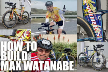 【ハゥトゥビルドMAX渡辺 HJweb出張版】これまでのレースを振り返りつつMAX渡辺の愛車タイムトライアルバイク「スペシャライズドS Works SHIV」のペイントをクローズアップ！