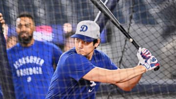 大谷翔平が敵地でフリーバッティング「試合も少ないので確認したいなと」世界一連覇に向け柵越え連発