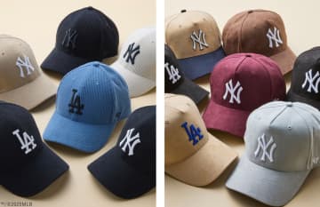 冬の定番コーデュロイ＆スエードで差をつけろ！人気ブランド'47が「ドジャース」「ヤンキース」新作キャップを発売！