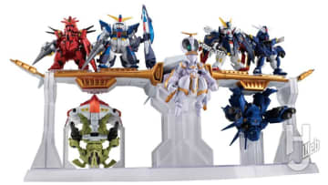 「GUNDAM CONVERGE」に一大攻勢の兆し！『機動戦士クロスボーン・ガンダム 鋼鉄の7人』より一挙登場！最終局面を飾った計9機のMSが全4パッケージで展開