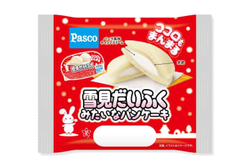 ロッテ人気アイス「雪見だいふく」がパンケーキに！求肥入りぷにぷに生地×バニラ風味のホイップクリーム