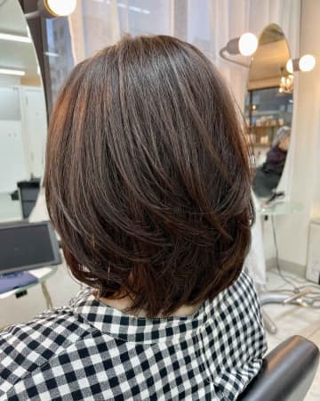 【50代の正解ヘア】見つけたーー！「レイヤーボブ」で頑張ってる感なく若見え♡