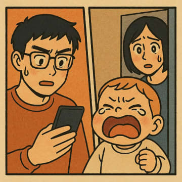 あなたなら通報する？様子を見る？隣の部屋から泣き止まない赤ちゃんの声【短編小説】