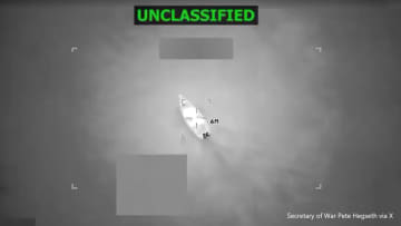 米軍がカリブ海で「麻薬密輸船」空爆　麻薬犯罪テロリスト6人殺害発表
