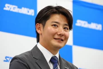 【巨人】ドラ１竹丸和幸にあいさつ　アイドル顔負けのイケメンで女性ファン人気獲得にも期待