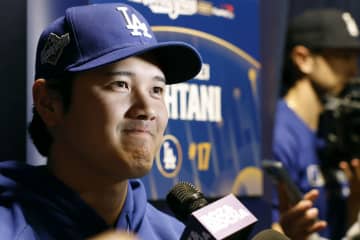 大谷は「1番・指名打者」　ワールドシリーズきょう開幕