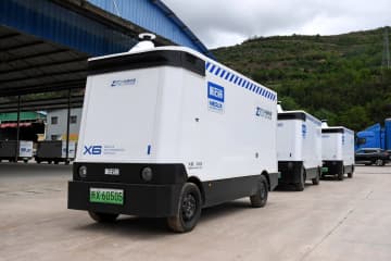 中国企業、無人配送車の海外進出を加速＝国内での成功モデルで投資に弾み―中国メディア
