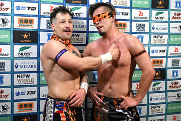【新日本】『SJTL』連覇へ視界良好！ロビー＆藤田、H.O.T.の“毒霧”攻撃を乗り越え開幕2連勝「俺たちはここ一番ではいつでも元気だからな」