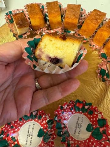 ブルーベリーのヨーグルトケーキ！