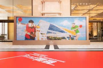 マカオIR運営ギャラクシーがギネス記録樹立…世界最大の彩色卓球ボール芸術作品