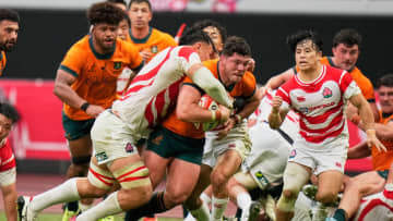 【ラグビー】日本代表がオーストラリアに1トライ差の惜敗　後半2トライで4点差迫る　HO・江良颯とSH・藤原忍が攻守で躍動