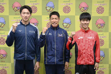 勝木「マラソン競歩サブ3目標」　世界陸上銅、初実施で抱負