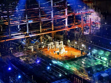 リニア新駅で音楽フェスタ　相模原の工事現場