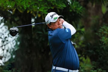 マークセンが連覇へ首位発進 宮本勝昌2位 片山晋呉はスタート前に欠場