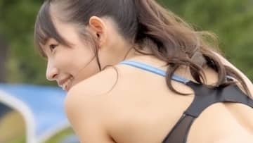 波崎天結｜青いプールの誘い