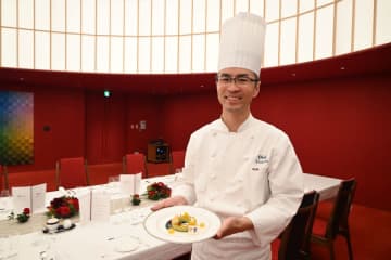 海外ＶＩＰが歓声「大屋根リングのデザート」万博「迎賓館」料理初公開