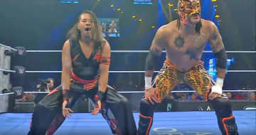 【ＷＷＥ】中邑真輔　またも元新日勢が介入！タマ・トンガ＆ＪＣマテオに雪辱ならず