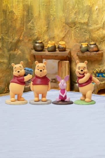 「くまのプーさん」の映画に登場する面白いシーンがフィギュアに！ガチャ「くまのプーさん ファニーフェイス」11月上旬発売