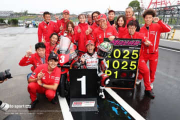 水野涼が得意の鈴鹿で今季2勝目。ポールシッターの浦本が2位／2025全日本ロード第7戦鈴鹿 JSB1000 レース1